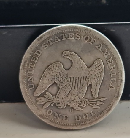 Real-Or-Fake?-1843-Seated-Liberty-Dollar,-O-Stamp