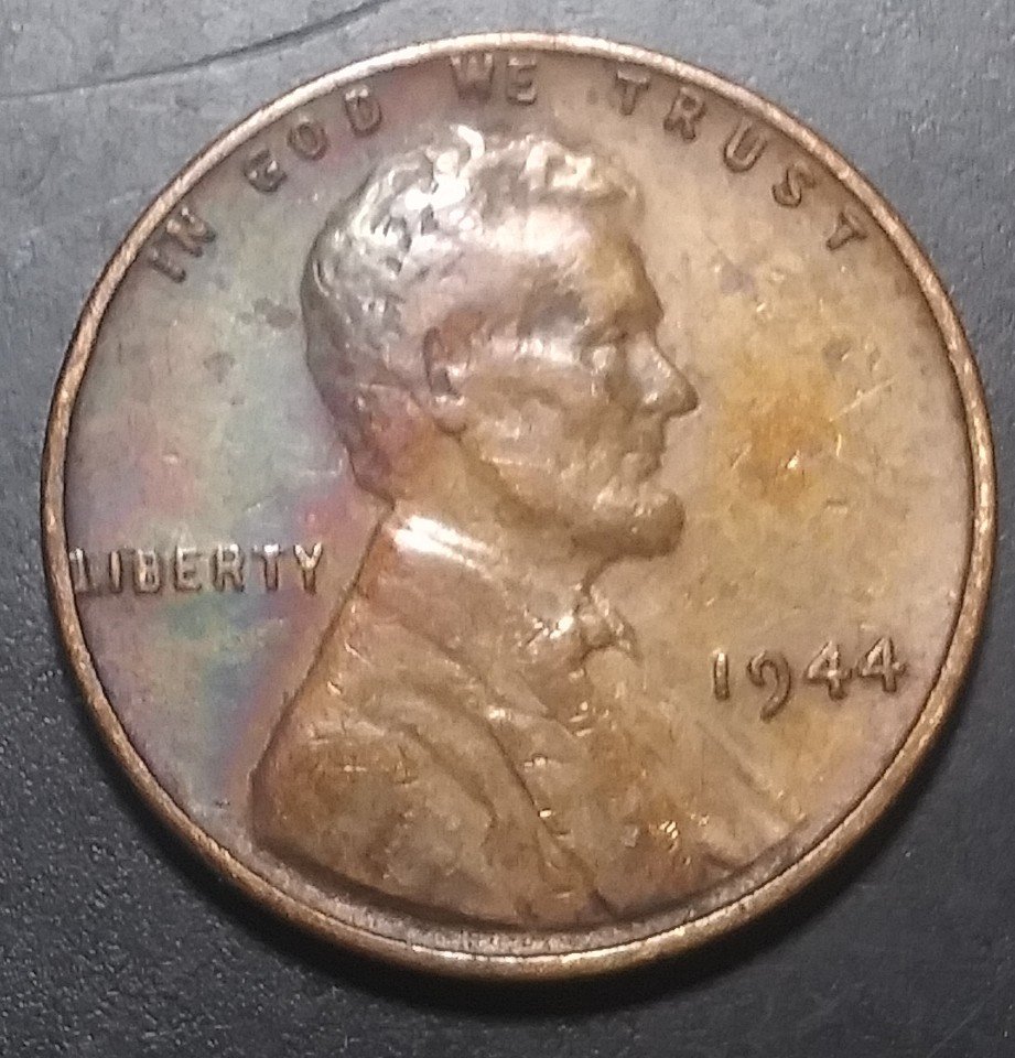 1944-P-DDO-014,--Lincoln-Wheat-Cent-With-Toning
