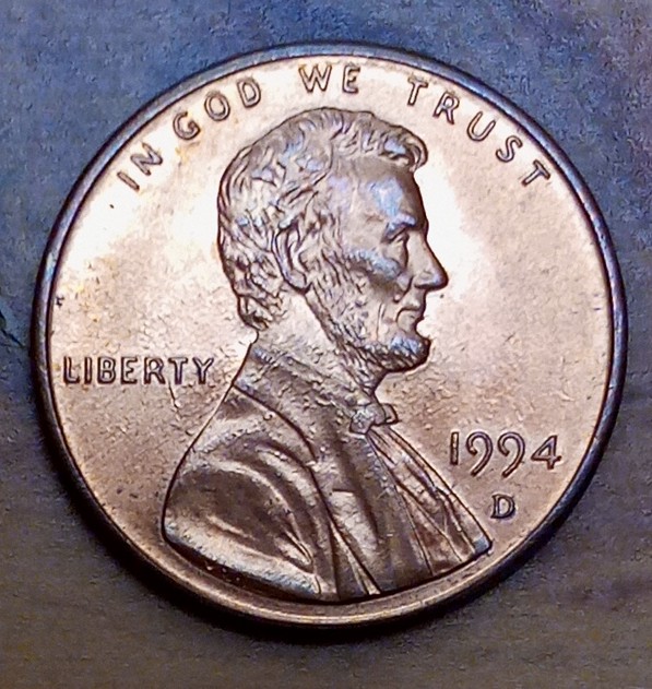1994-D-Lincoln-Memorial-Cent-For-Grading
