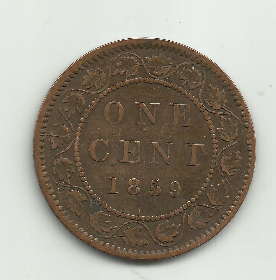1859-Victoria-One-Cent---Variety?--Help!!