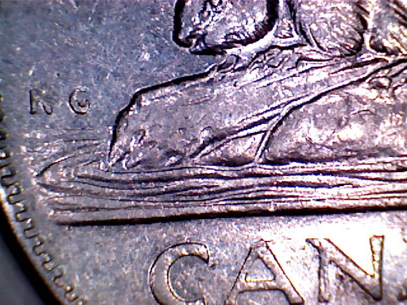 1964-5-Cents-Extra-Water-Line-Variety