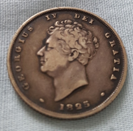 1826-George-IV-Shilling,-Strike-Error-?