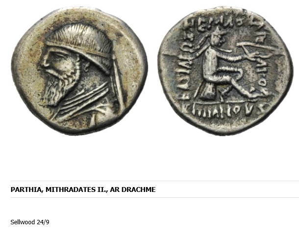 Mithradates-II-Drachm