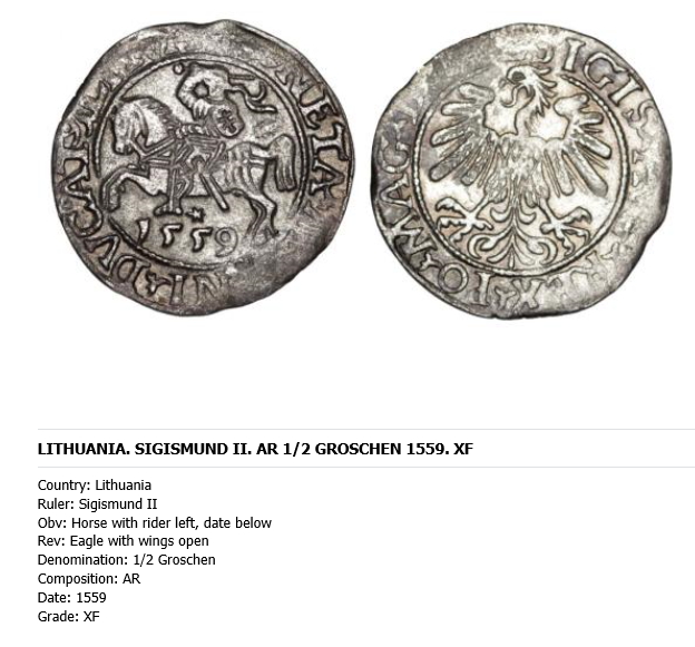 Lithuania-Half-Groschen