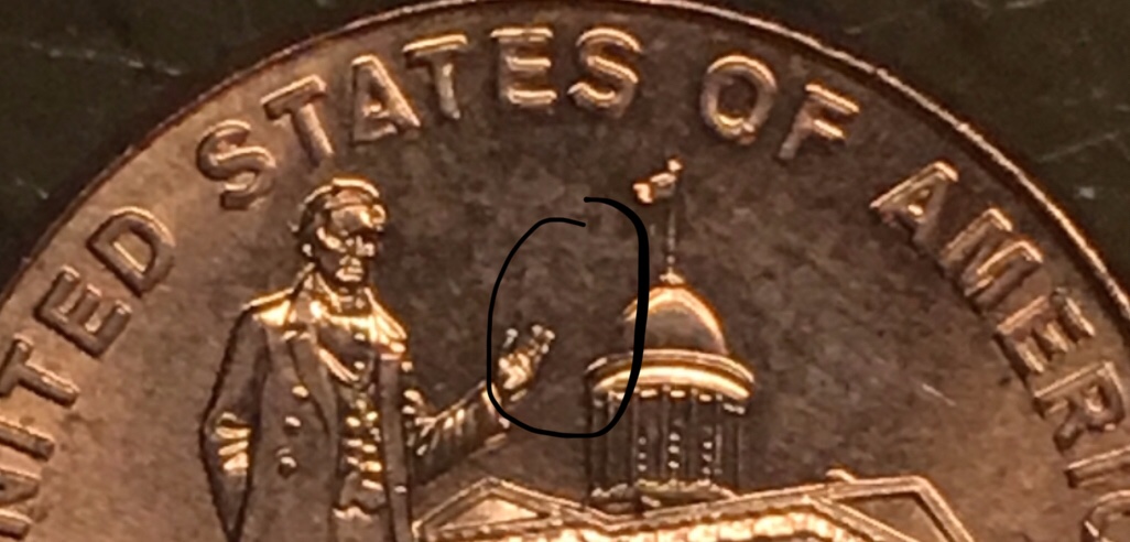2009-Lincoln-Penny---Is-He-Missing-A-Finger?