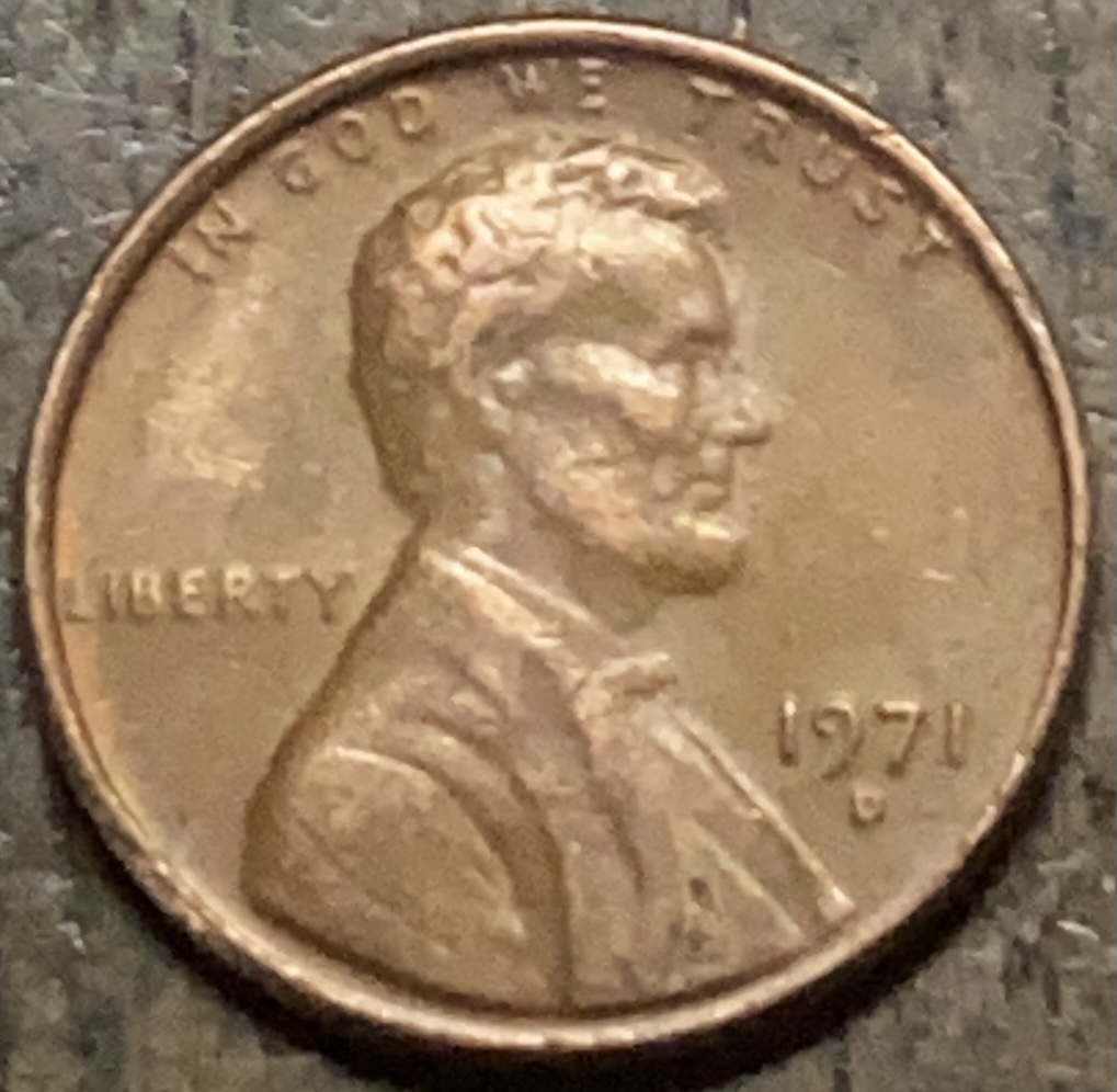 1971-D-Lincoln-Cent---The-FG-Is-Missing-On-The-Reverse