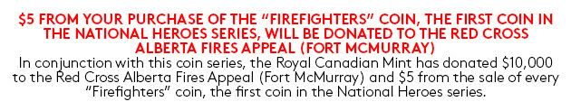 RCM-New-Releases:-2016-Pure-Silver-Coloured-Coin:-National-Heroes---Firefighter