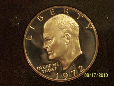 1972-S-Proof-Eisenhower-Dollar---Peg-Leg,-DDO,-And-???