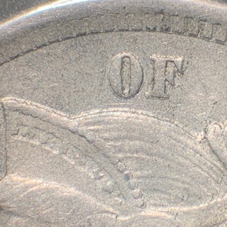 1866-3-Cent-Cu/Ni-With-Obverse/Reverse-Clashing
