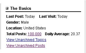 Jbuck's-Ikestraveganza---The-100,000th-Post-Countdown!