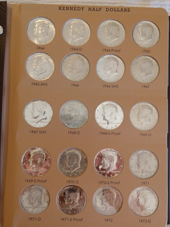 Dearborn's-8166---8167-Kennedy-Dansco-Albums---Complete!-With-Proofs