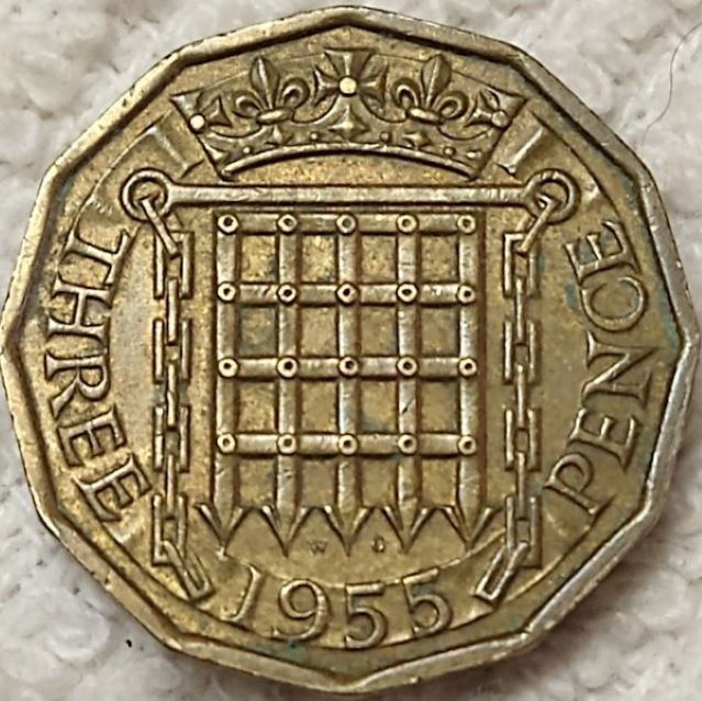 1955-Three-Pence-Coin