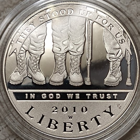 Commems-Collection-Modern:-2010-American-Veterans-Disabled-For-Life