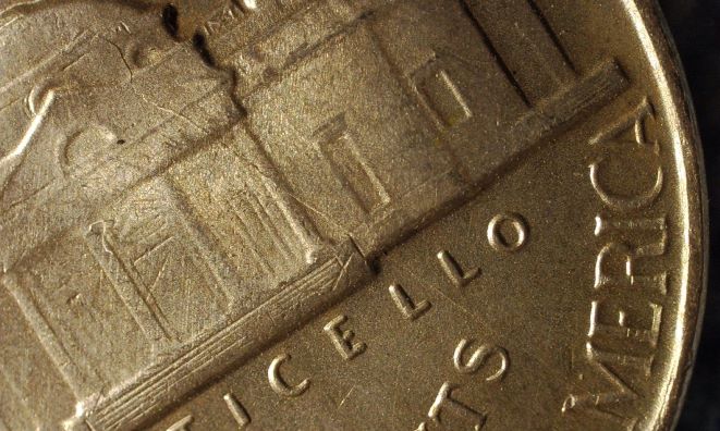 And-Now-For-Something-Completely-Different---1944-P-BU-Nickel-With-Lams?-Or-What?
