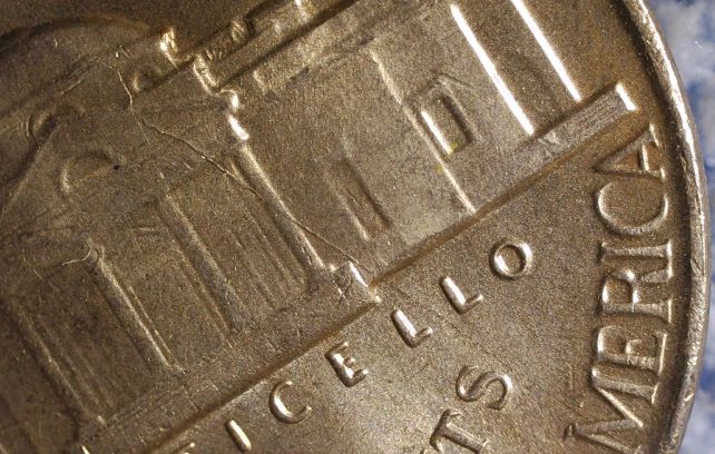 And-Now-For-Something-Completely-Different---1944-P-BU-Nickel-With-Lams?-Or-What?