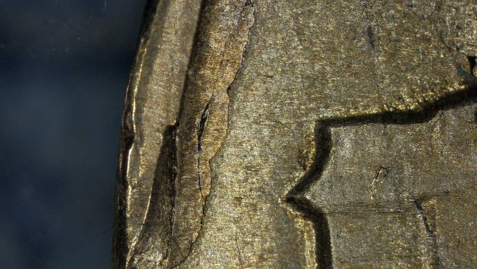 And-Now-For-Something-Completely-Different---1944-P-BU-Nickel-With-Lams?-Or-What?