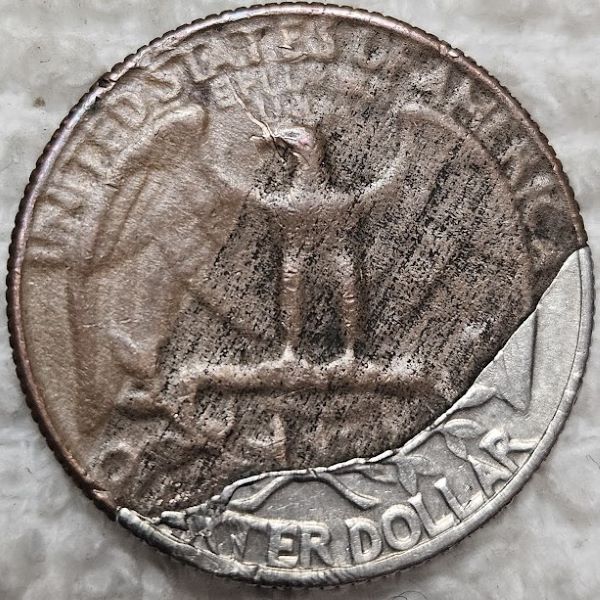 1968-P-Washington-Quarter---Partial-Loss-On-Cladding-On-Reverse.