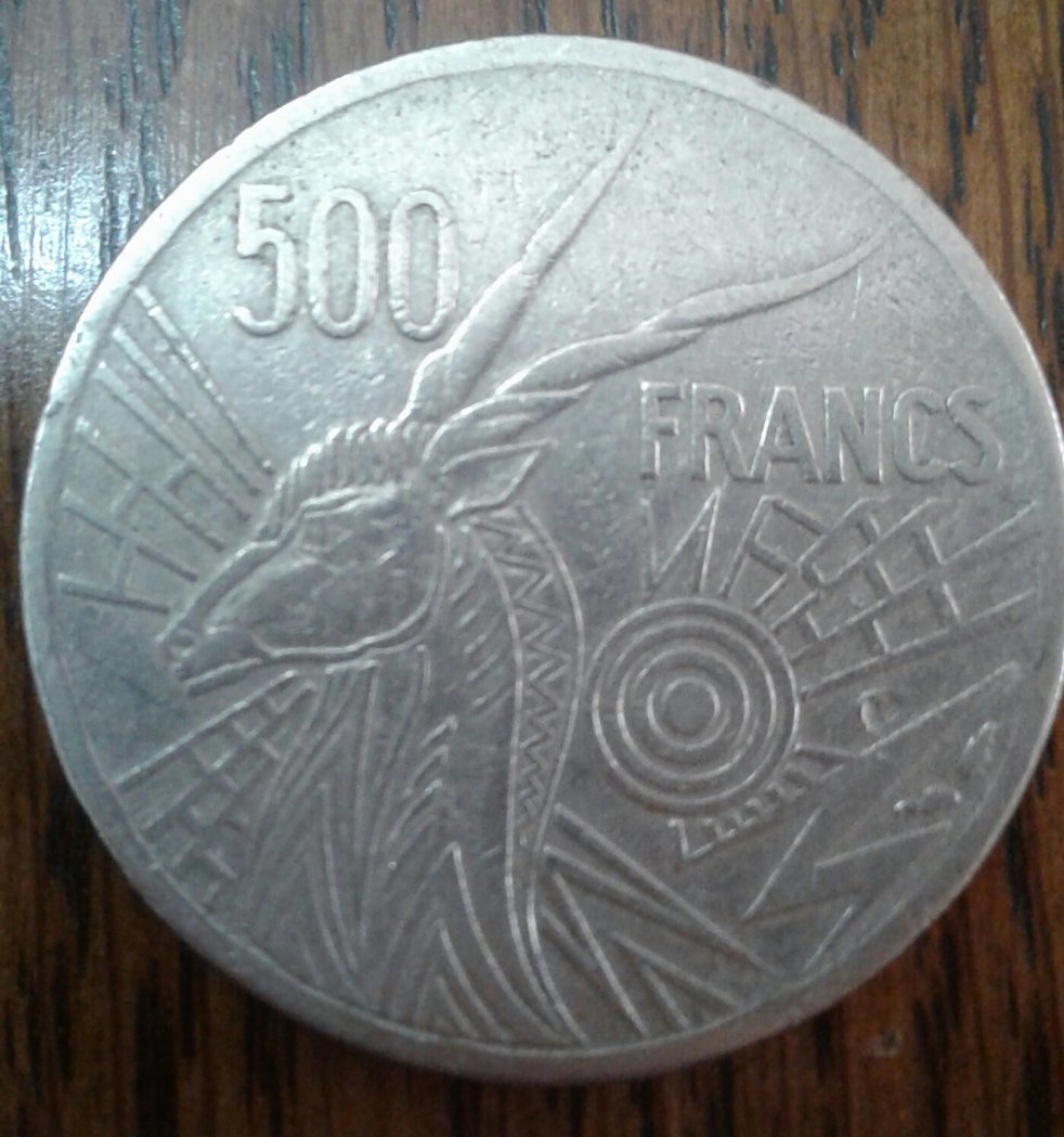1976-500-Francs-Cameroonian-African-Coin-Grading-Help-Needed