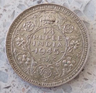 India-1945-1/4-Rupee-Error?
