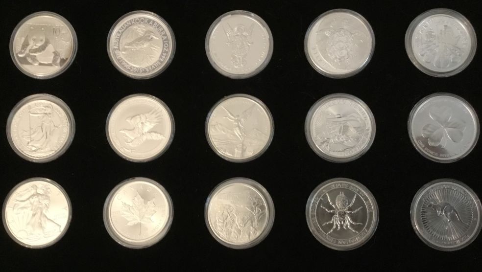 What-Are-All-The-Major-Bullion-Gov't-Varieties-Annually-For-1-Oz-Silver?