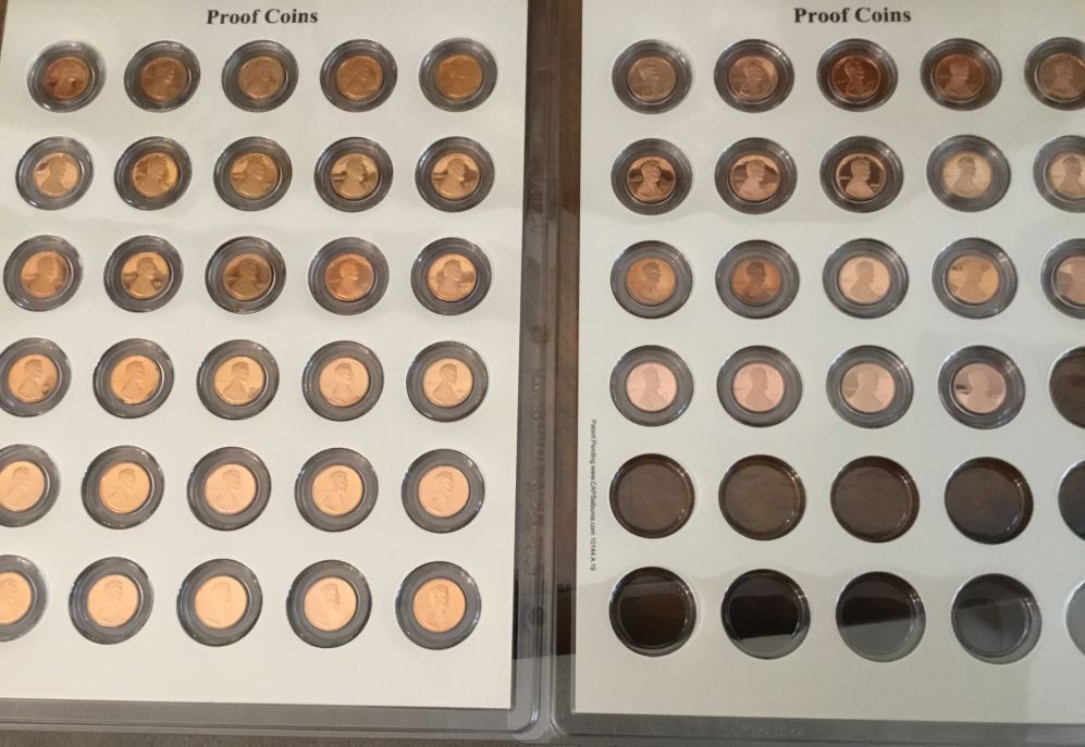 Storing-Lincoln-Cents-In-A-New-Album