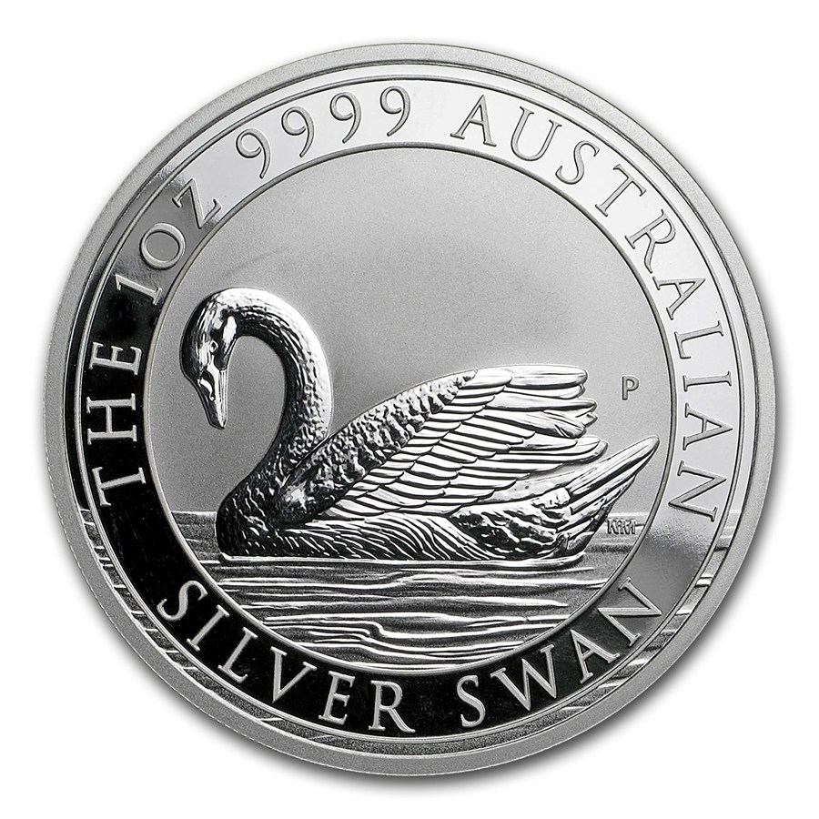 Perth-Mint---1-Oz.-Silver-Swan---New-Series