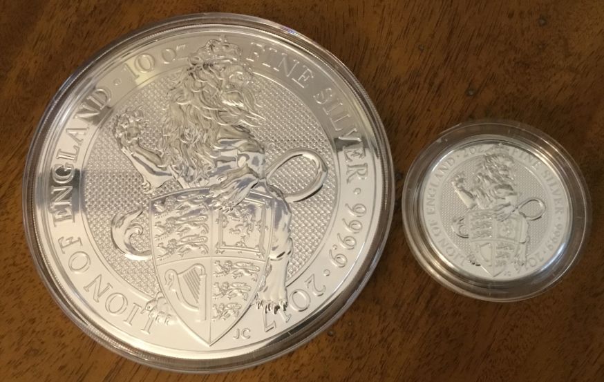 UK-Queen's-Beasts-10-Ounce-Bullion-Coin-Is-Coming