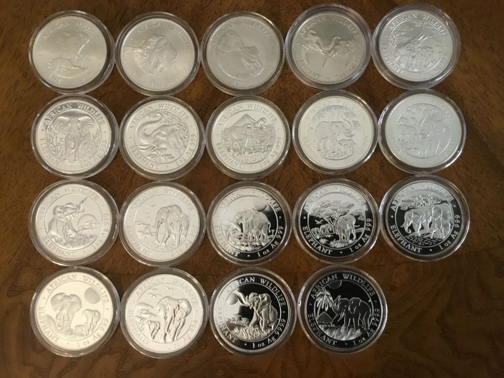 Somalia-Elephant-Silver-And-Gold-Coins-Anyone?