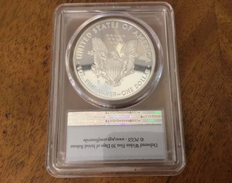 American-Silver-Eagles-Set---CAPS-Album---Photos