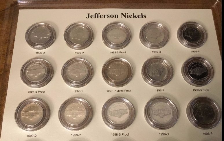 Jefferson-Nickel-Set-CAPS-V/S-Dansco---Photos