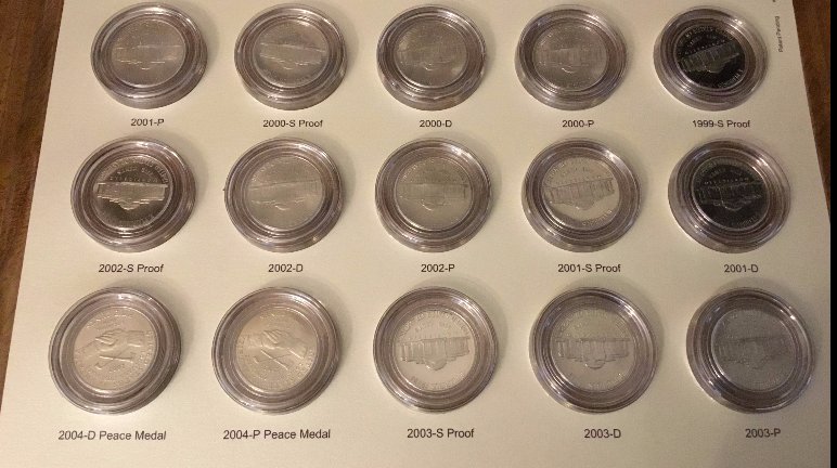 Jefferson-Nickel-Set-CAPS-V/S-Dansco---Photos