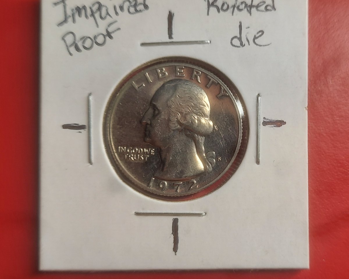 1972-S-Washington-Quarter-Impaired-Proof-Rotated-Die