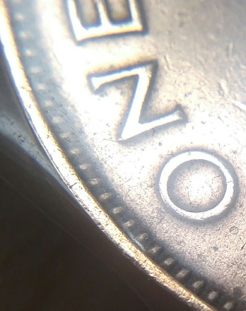 British-One-Penny-1938-With-Mark-And-DD-Or-MDd?