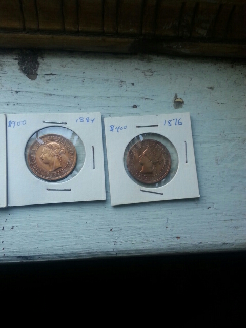 Inherited-Victorian-Large-One-Cent-Coin-Collection