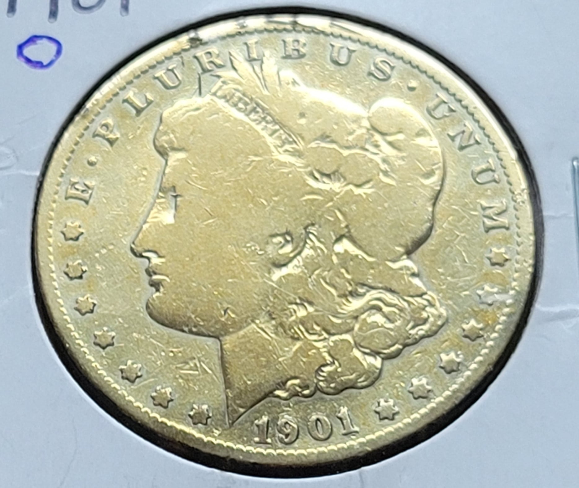 Golden-1901-O-Morgan-Dollar---Colour-Question?