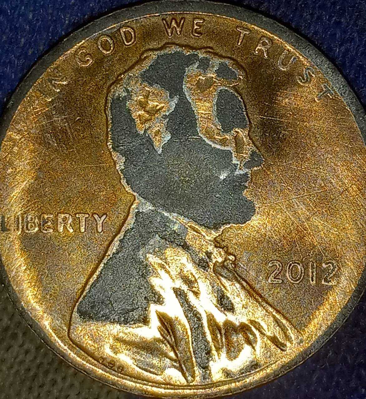2012-Lincoln-Shield-Cent,-Strange-Issue.