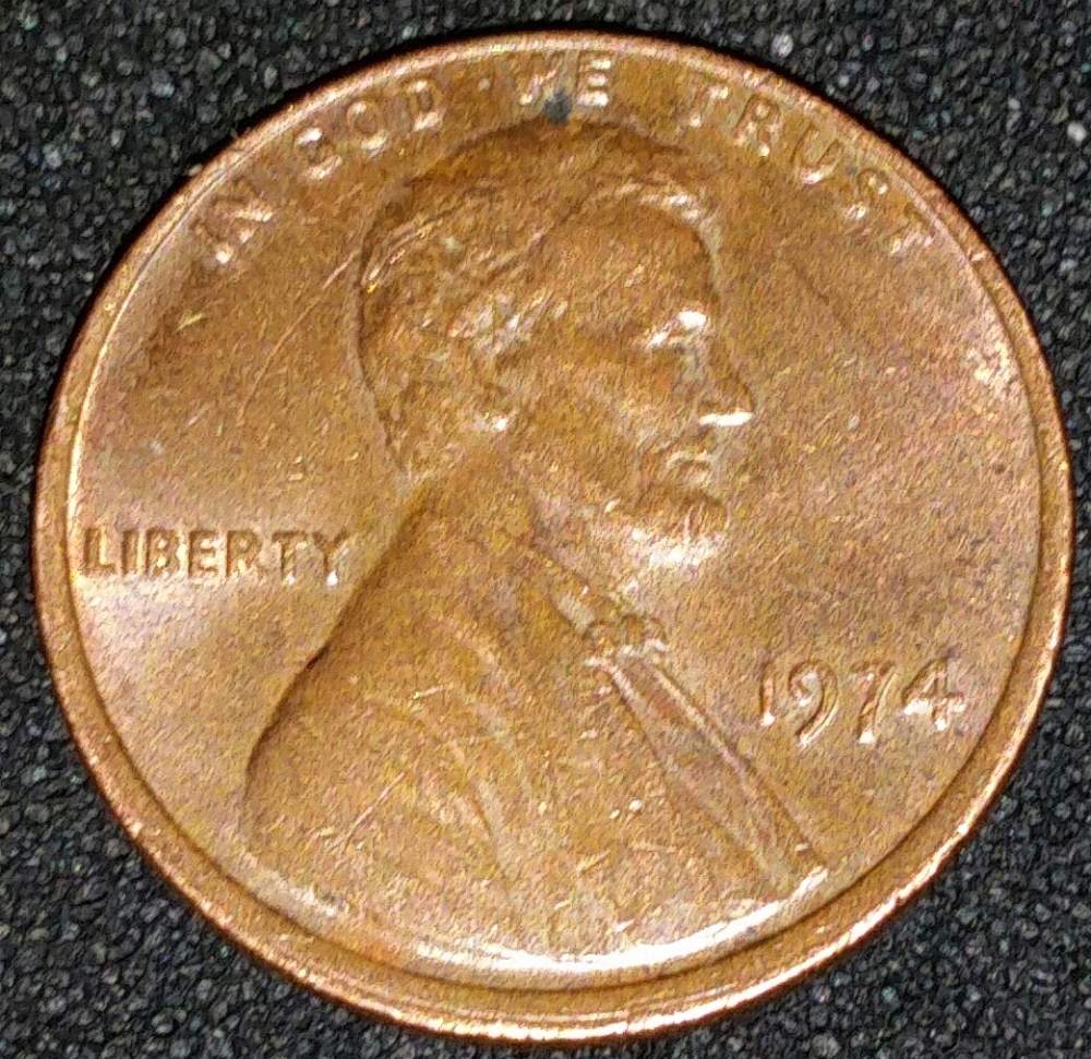 1974-Lincoln-Cent-Off-Center-Broadstrike