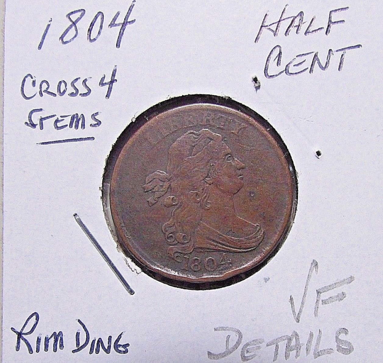 1804-Half-Cent-Crosslet-4-W/Stems