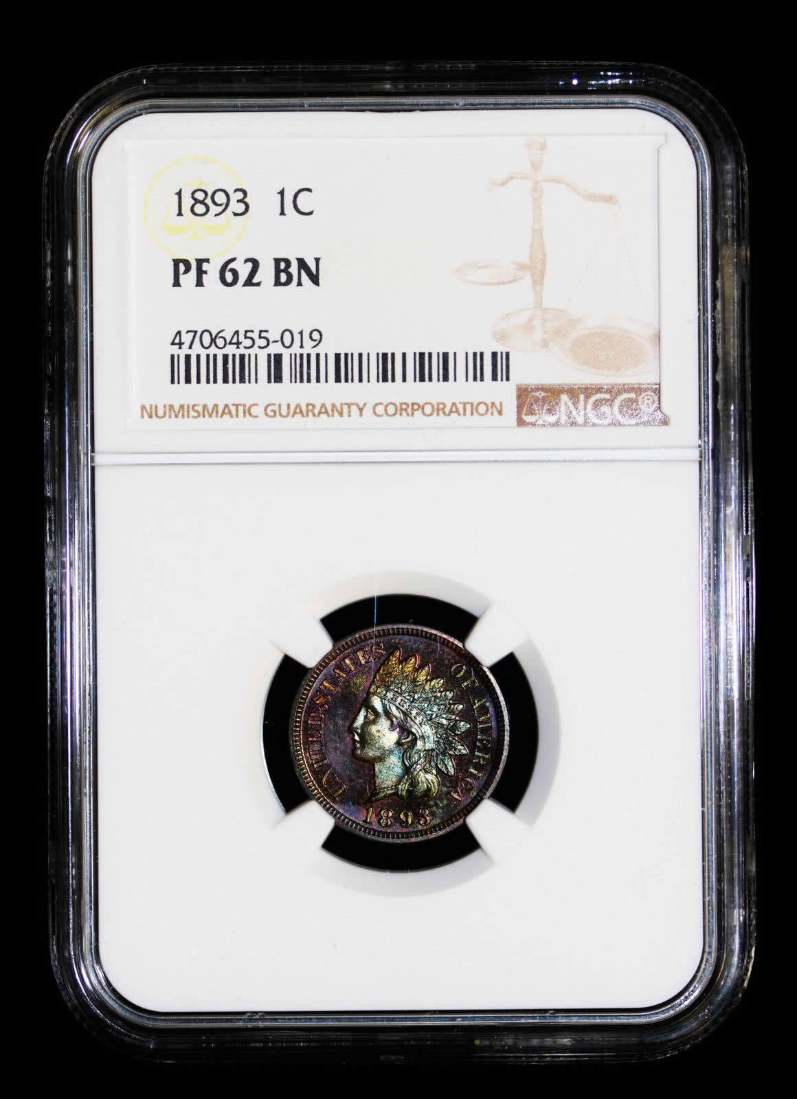 1893-IHP-Indian-Cent-Proof-Lower-Grade-PF-62