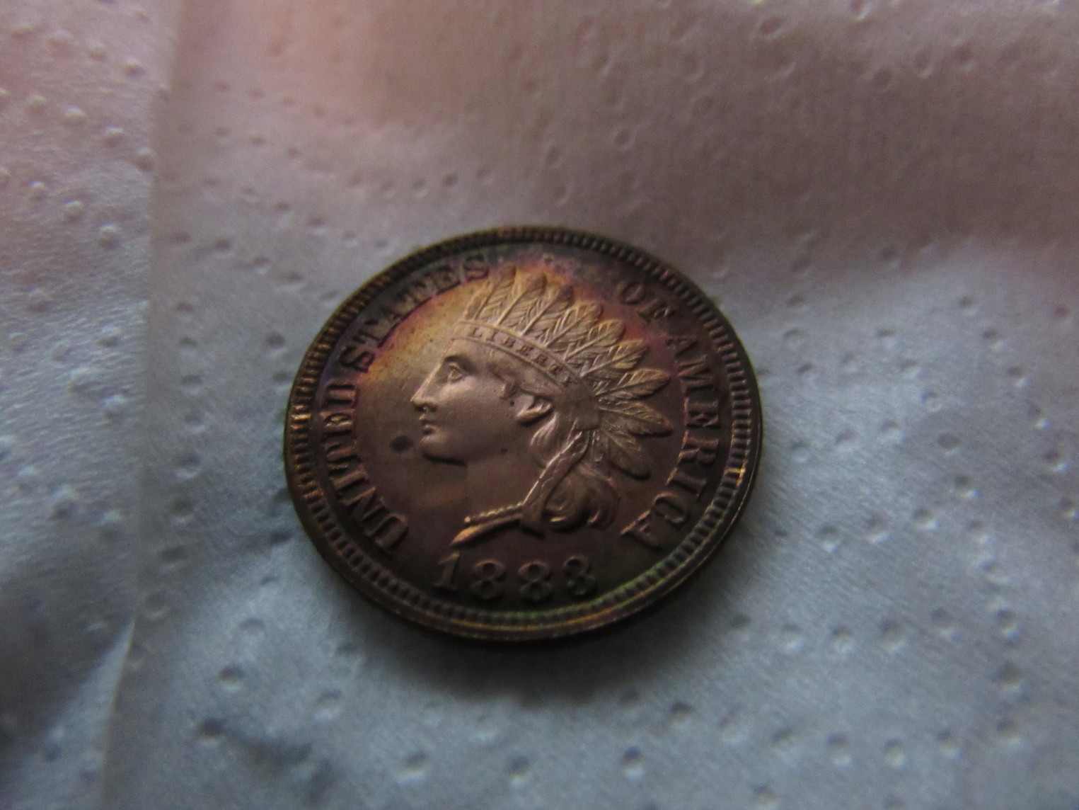 1883-Indian-Cent-Proof-Raw-Colorful-Reverse-Some-Color-Obverse