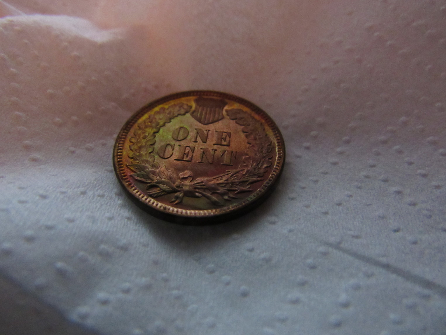 1883-Indian-Cent-Proof-Raw-Colorful-Reverse-Some-Color-Obverse