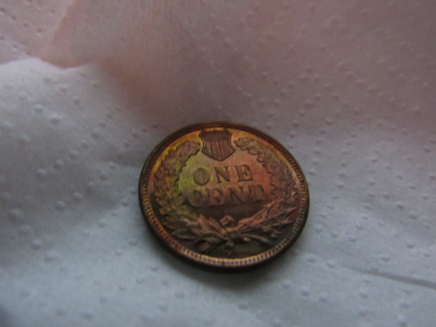 1883-Indian-Cent-Proof-Raw-Colorful-Reverse-Some-Color-Obverse