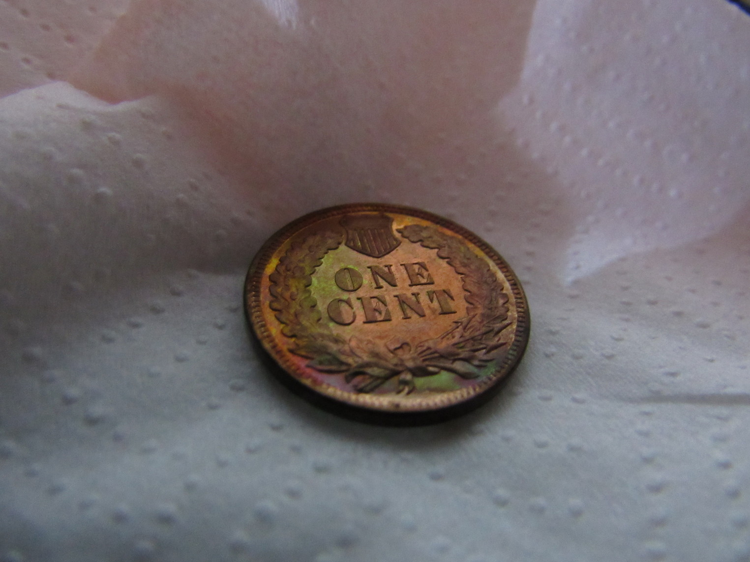 1883-Indian-Cent-Proof-Raw-Colorful-Reverse-Some-Color-Obverse