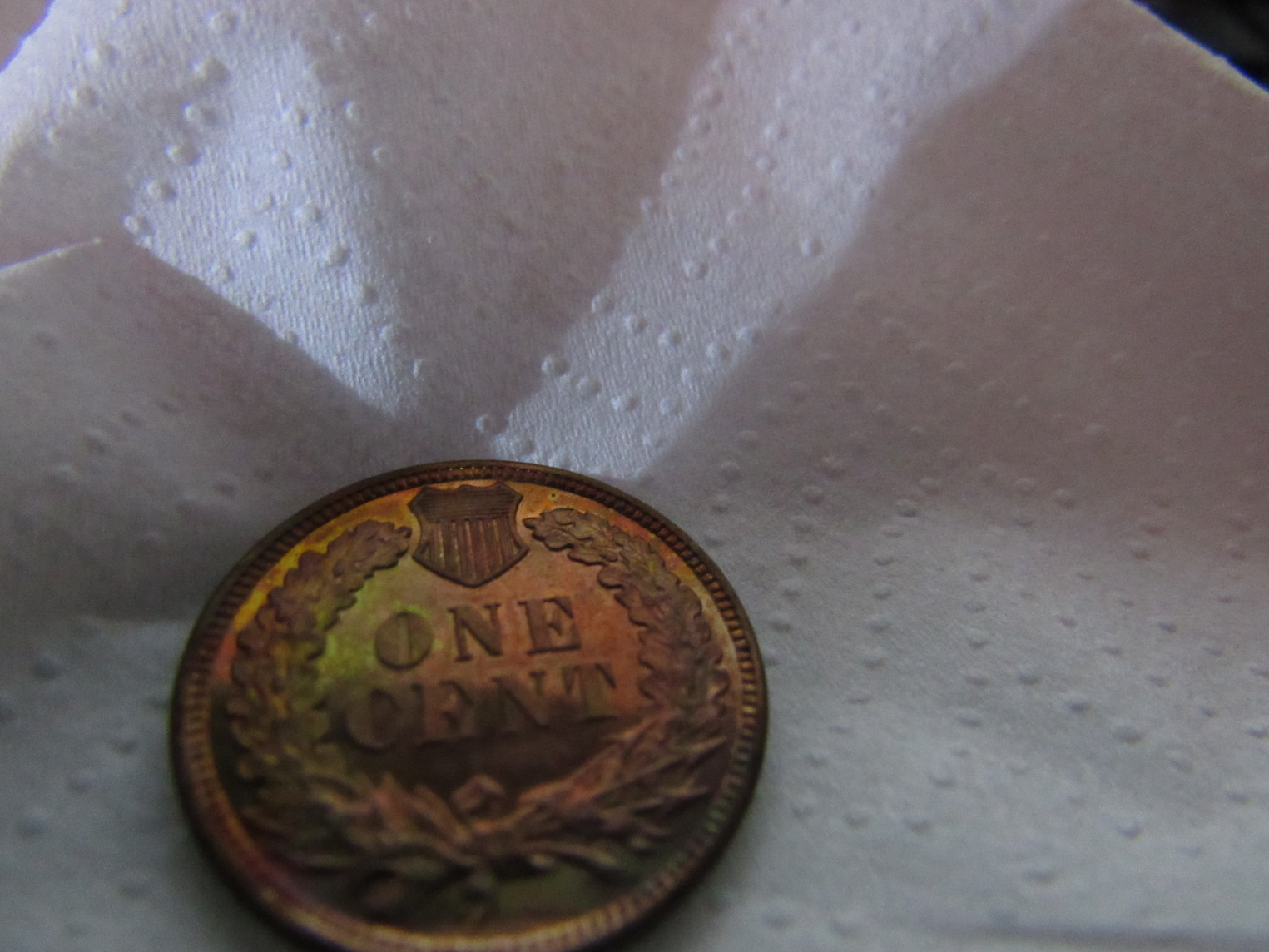 1883-Indian-Cent-Proof-Raw-Colorful-Reverse-Some-Color-Obverse