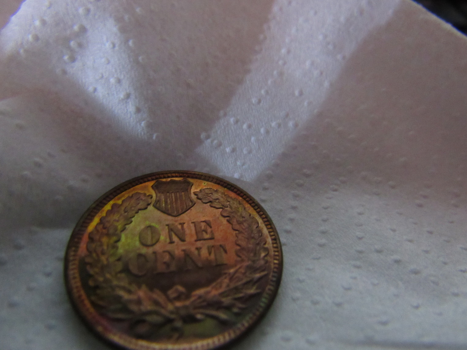 1883-Indian-Cent-Proof-Raw-Colorful-Reverse-Some-Color-Obverse