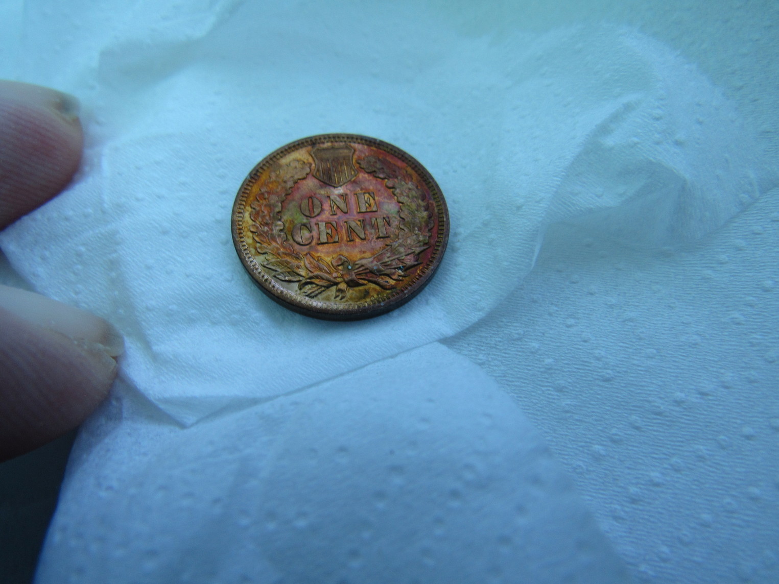 1909-Indian-Cent-Proof-Raw-Colorful