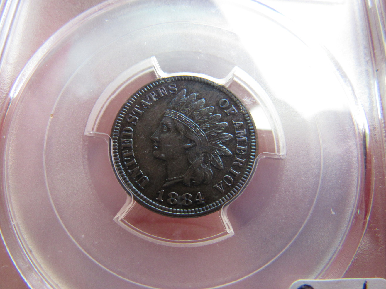 1884-IHP-Proof-64-Brown-PCGS-W-Subtle-Blue-Toning