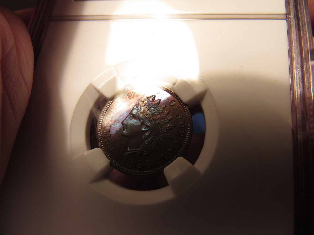 1899-Indian-Cent-PR-64-NGC-Colorful-Headress