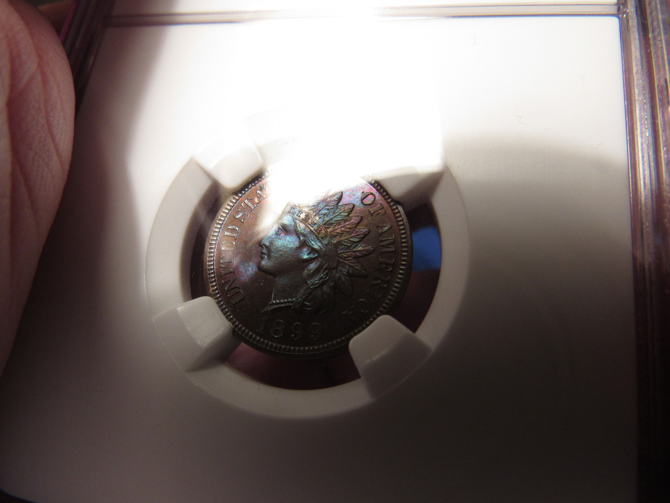 1899-Indian-Cent-PR-64-NGC-Colorful-Headress