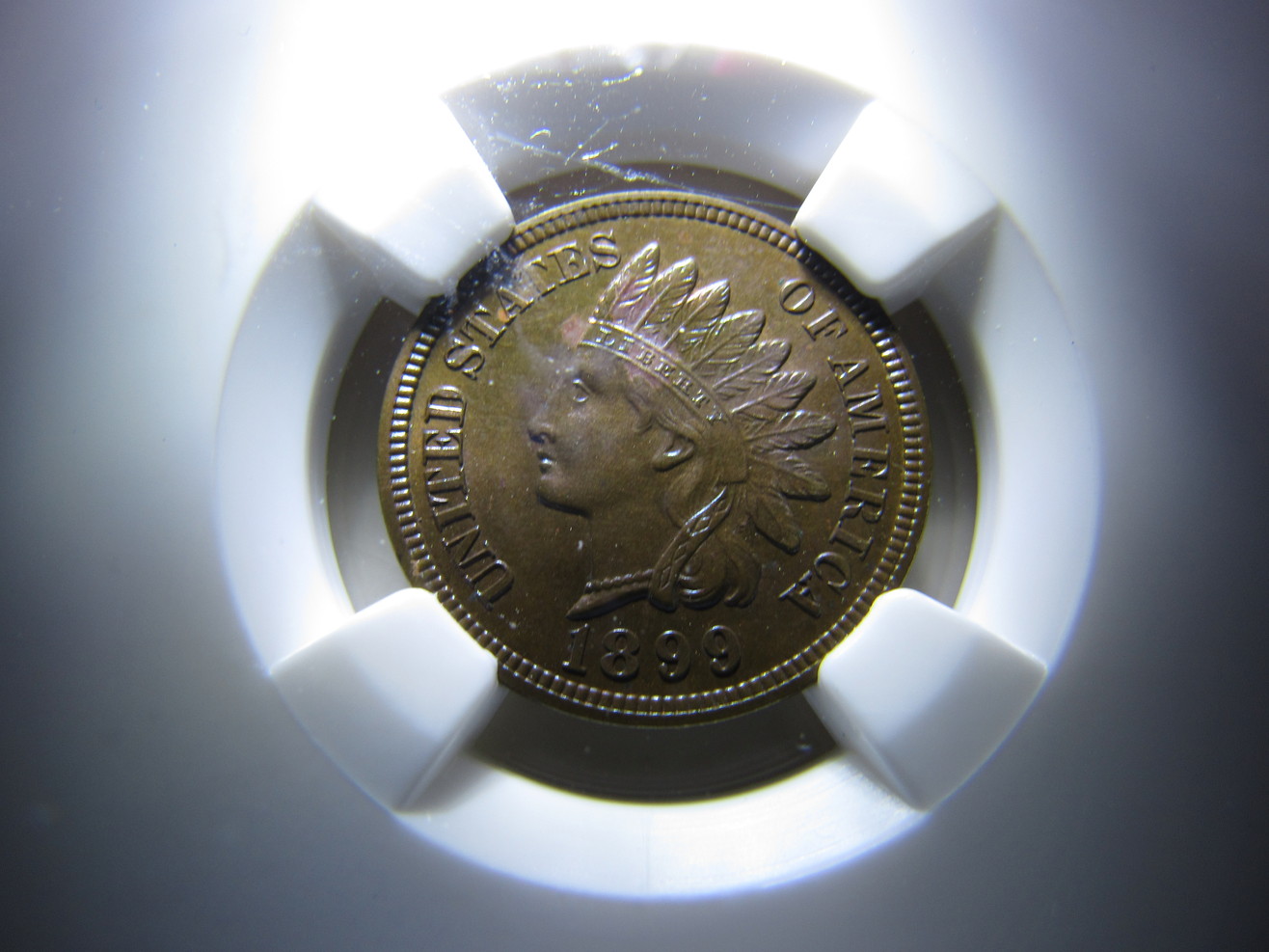 1899-Indian-Cent-PR-64-NGC-Colorful-Headress